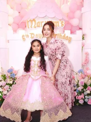 Potret Tasya Farasya Rayakan Ulang Tahun Ayang, Serba Pink Bak Puteri Kerajaan