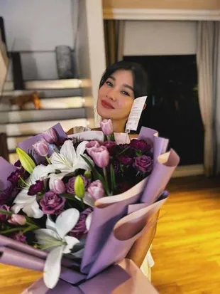 Potret Ulang Tahun Naysila Mirdad yang ke-38, Ada Lydia Kandou & Jamal Mirdad