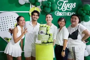 Potret Ulang Tahun Tyas Mirasih, Dirayakan di Lapangan dan Semua Serba Padel 