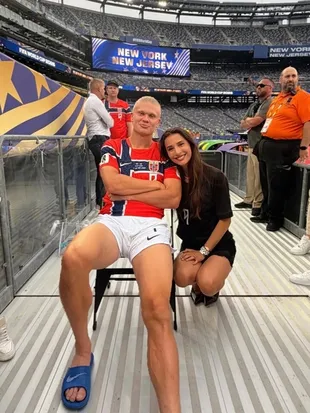 Profil dan Potret Isabel Haugseng Johansen, Pacar Erling Haaland yang Juga Mantan Atlet Sepak Bola