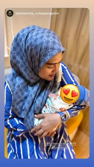 Putri Isnari Melahirkan Anak Pertama, Pipi Chubby Bikin Gemas