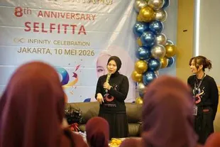 Rayakan Anniversary Selfitta ke-8, Selfi Yamma Sempat Menangis Terharu