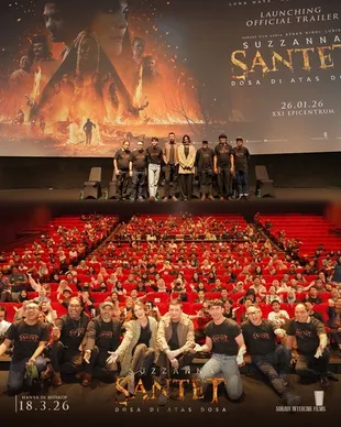 Satu Frame, Reza Rahadian Kagum dengan Etos Kerja Luna Maya di Film 'SUZZANNA'