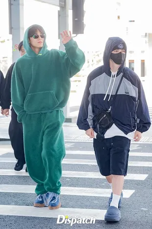 SEVENTEEN CxM Terbang ke Taiwan, S.Coups Pakai Celana Pendek - Mingyu Serba Hijau