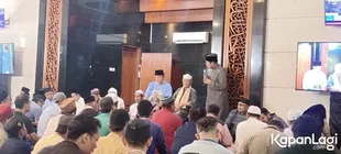 Suasana Haru Pengajian 40 Hari Vidi Aldiano, Masjid Nurul Hidayah Tumpah Ruah