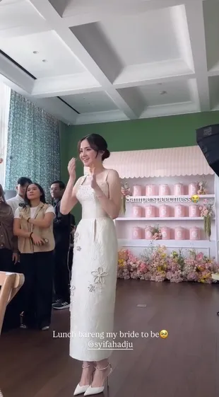 Syifa Hadju Gelar Bridal Lunch Jelang Menikah dengan El Rumi, Cantik bak Boneka