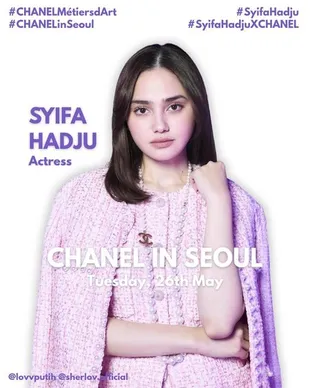 Syifa Hadju Pose Bareng Park Seo Joon di Dinner Party Chanel Seoul