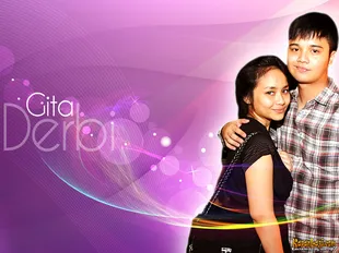 Gita Gutawa and Derby Romero