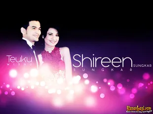 Shireen Sungkar And Teuku Wisnu