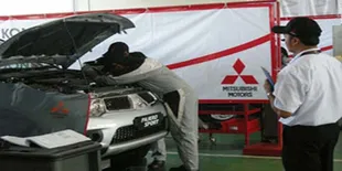 110 Bengkel Resmi Mitsubishi Terima Cek Kendaraan Gratis