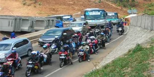 Hindari Macet, Nagreg Buka Satu Arah
