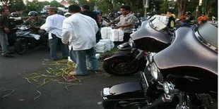 HDCI Beri Semangat Petugas Mudik