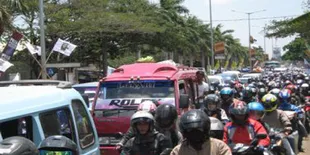 Jumlah Pemudik Naik 45,14%