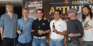 Lifehouse Rayakan Arthur's Day di Indonesia