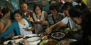 Nasi Jamblang Disantroni Pemudik Jalur Pantura