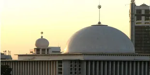 Presiden dan Wakil Presiden Shalat Id Di Istiqlal