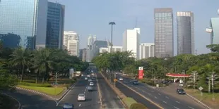 Jakarta Sepi Dan Lengang