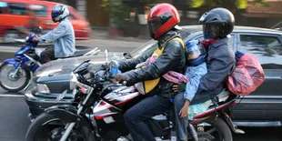 Sepeda Motor Mulai Membludak Di Jalur Selatan