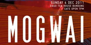 Mogwai Konser di Bandung