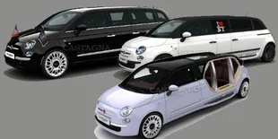 3 Fiat 500 Limousine Untuk Amerika