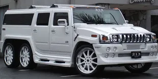 Hummer 6 Ban Garapan Modifikator Jepang