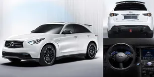 Infiniti FX Sebastian Vettel SE Hanya 200 Unit
