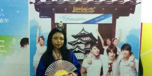 Ayo Foto Ala Korea di Stand KapanLagi.com® Konser Suju!