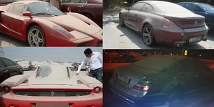 Banyak Mobil Mewah di Dubai Ditinggalkan Pemiliknya