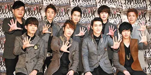 Sibuk, Jumpa Media Super Junior Ditunda 20 Menit