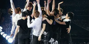 Konser Super Show 4 Super Junior Diwarnai Insiden Mati Lampu