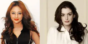 Anne Hathaway vs Dewi Perssik, Siapa Cocok Jadi Cat Woman?
