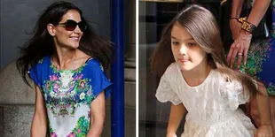 Modisnya Katie Holmes dan Suri!