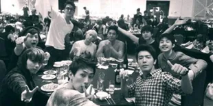 Super Junior Makan Bareng Pasca Konser SMTOWN di Jepang