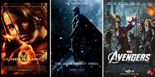 10 Film Hollywood Terlaris 2012