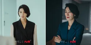10 Gaya Busana Serba Hitam Kim Seo Hyung di MINE, Bukti Tampilan Stand Out Didominasi Satu Warna