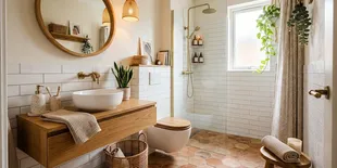10 Ide Kamar Mandi Kecil Jadi Lebih Luas dan Estetik, Ini Inspirasinya