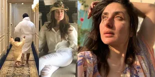 11 Foto Kareena Kapoor Kala Lockdown Corona, Selfie No Makeup - Jahil ke Taimur