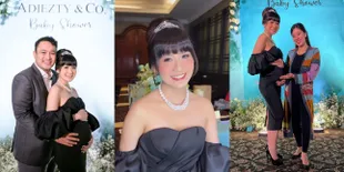 11 Potret Baby Shower Adiezty Fersa Istri Gilang Dirga, Bumil Cantik Bak Barbie Jadi Sorotan - Masih Pakai High Heels di Kehamilan 7 Bulan