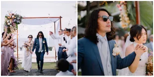 11 Potret Pernikahan Ello dan Cindy Maria, Pesta di Tepi Pantai - Rona Bahagia Kedua Mempelai Terpancar