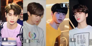 14 Foto Trainee PRODUCE X 101 Berangkat Subuh Jelang Final: Ngantuk - Pakai Masker