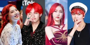 15 Idol K-Pop Paling Ikonik dengan Rambut Merah Pilihan Netizen Korea