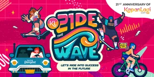 21de The Wave! Dalam Rangka Merayakan Ultah Ke-21, KapanLagi.com Bagikan Giveaway Jutaan Rupiah untuk KLovers