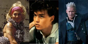 25 Foto Johnny Depp Sebelum Beraksi di 'FANTASTIC BEAST 2', Ganteng Klimis - Nyeleneh