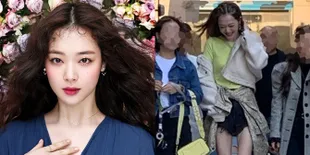 4 Foto BTS Sulli Lakukan Pemotretan Sehari Sebelum Meninggal, Tampak Sangat Kurus