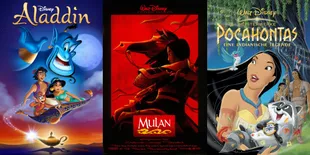 4 Kartun Disney Princess Tahun 90an Terbaik yang Seru Buat Ditonton, dari 'MULAN' hingga 'ALADDIN'