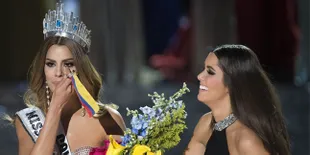 4 Menit Jadi Miss Universe, Ariadna Gutierrez Nangis &#38; 'Curhat'