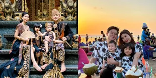4 Potret Gaya Kompak Keluarga Bobon Santoso, Selalu Pakai Baju Couple di Berbagai Momen