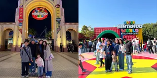 4 Potret Seru Keluarga Wendy Cagur Liburan ke Tokyo, Kunjungi Universal Studios dan Pancarkan Aura Kebahagiaan