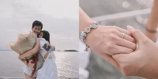 5 Momen Manis Shazania &#38; Gio Tunangan di atas Kapal, Pasangan TikTok yang Mencuri Perhatian!
