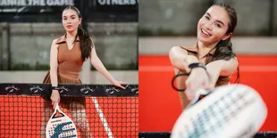 5 Potret Elina Joerg Tampil Memukau di Lapangan Padel, Pesona Cantiknya Raih Pujian Netizen